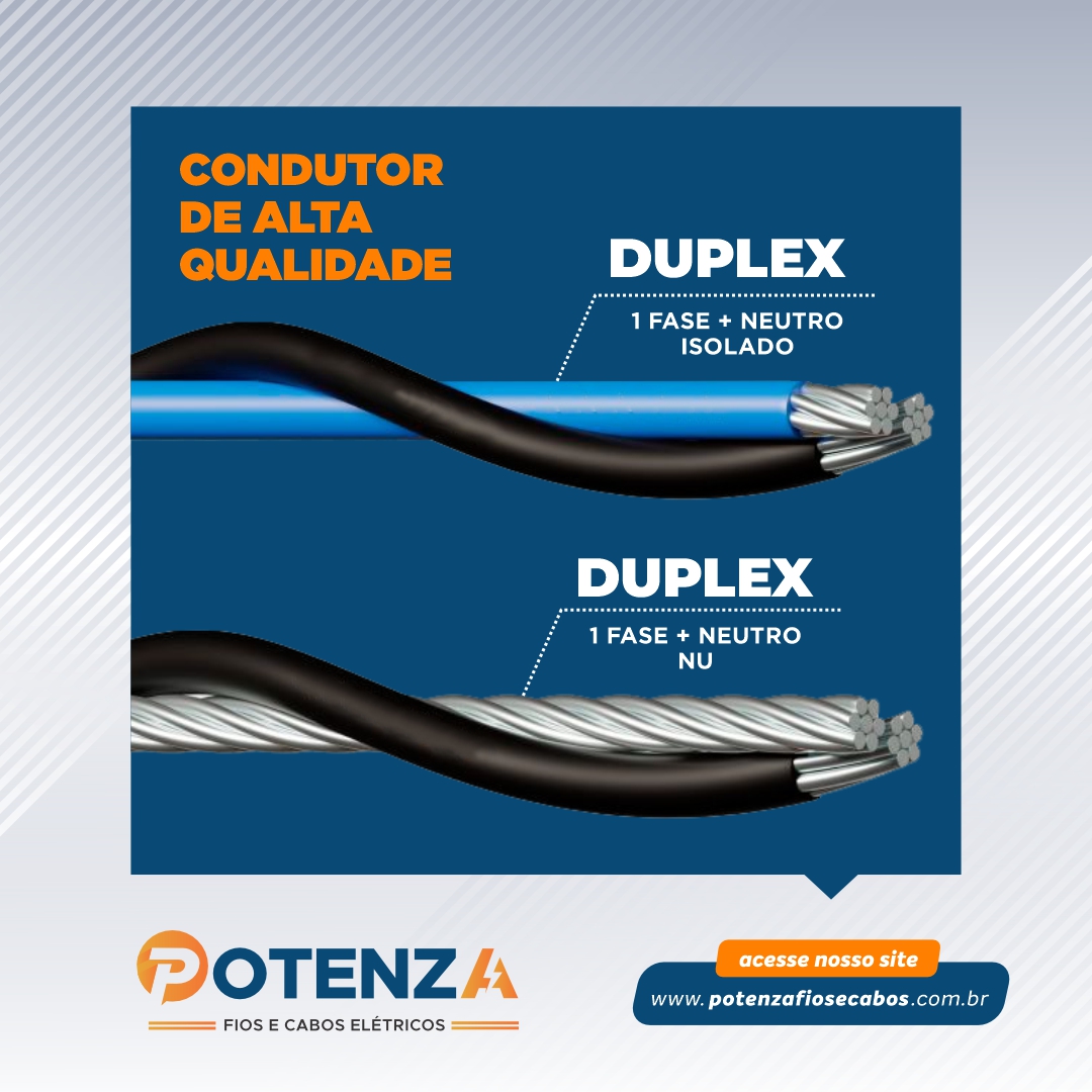 Condutor Duplex - Potenza