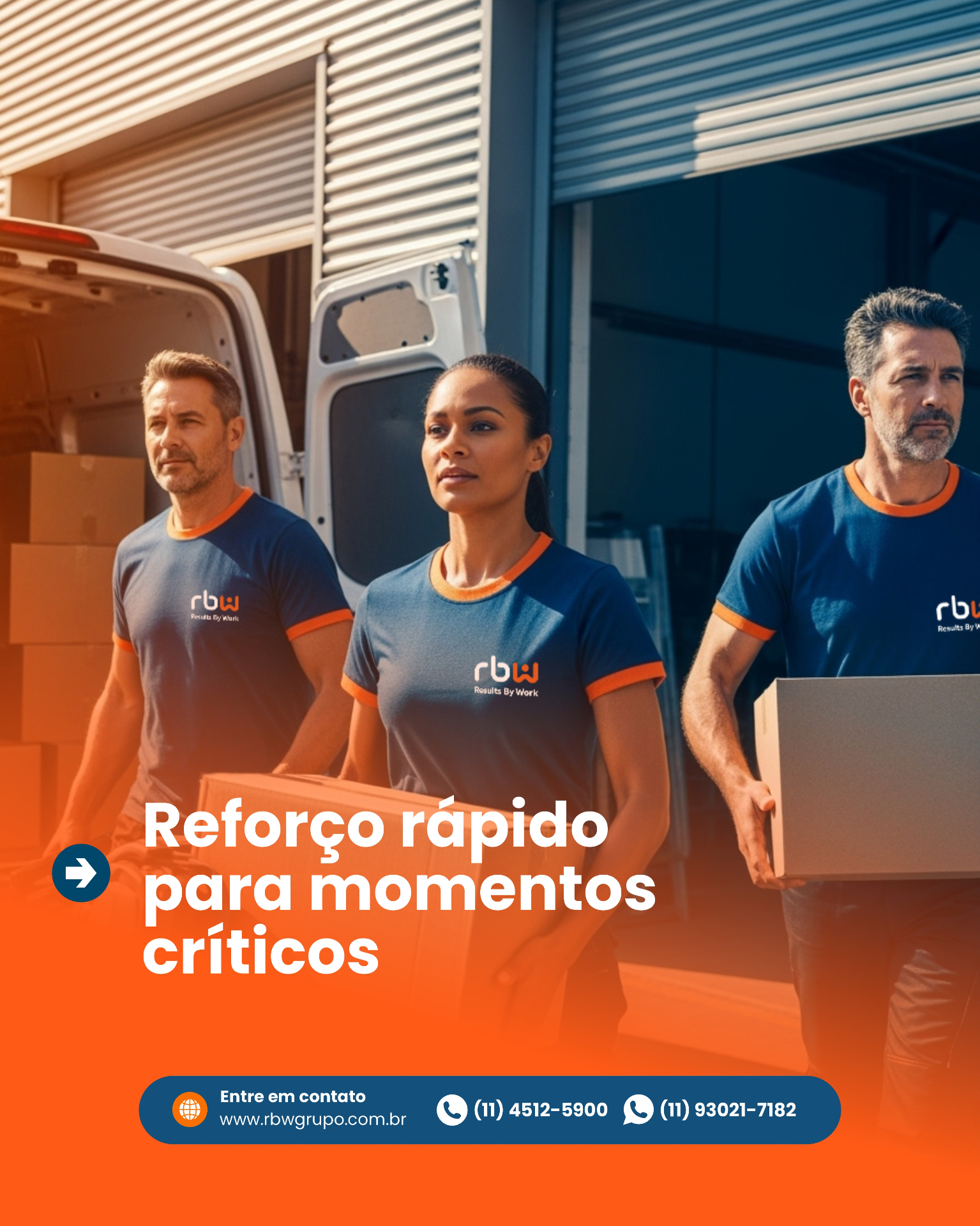 Equipe RBW - Reforço rápido